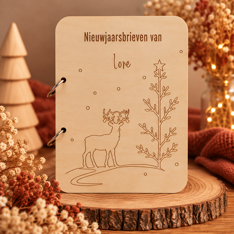 Verzamelmap nieuwjaarsbrieven