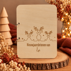 Verzamelmap nieuwjaarsbrieven