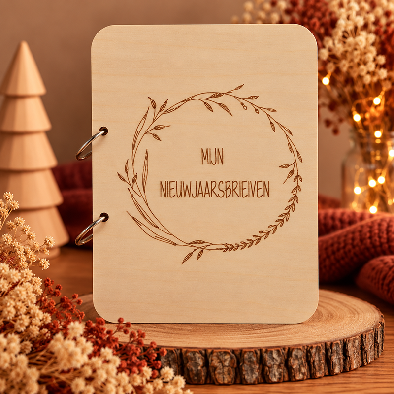 Verzamelmap nieuwjaarsbrieven