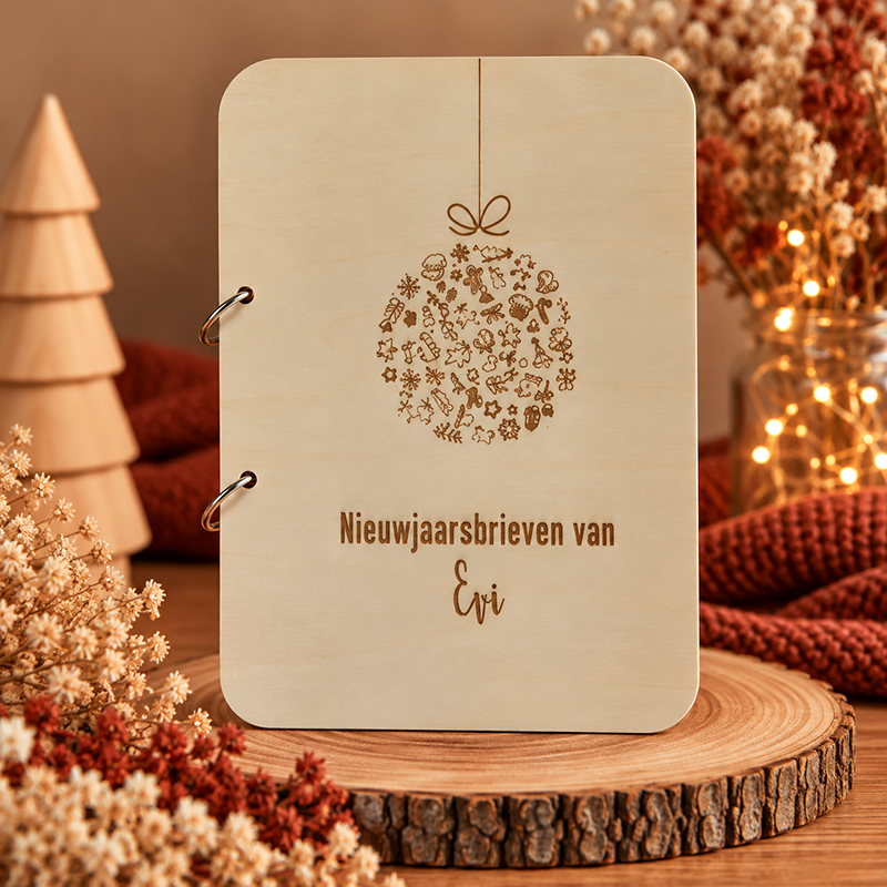 Verzamelmap nieuwjaarsbrieven