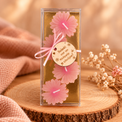 Cadeaudoosje Juf - bloemen