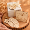 Cadeaudoosje juf bohemian sleutelhanger