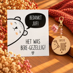 Sleutelhanger JUF | BERE-gezellig
