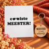 sleutelhanger meester meesterlijk
