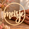 Hoepel babyshower meisje