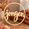 Hoepel babyshower jongen