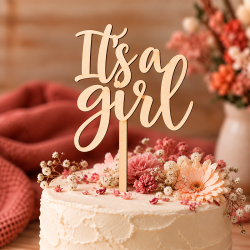 Caketopper it's a girl