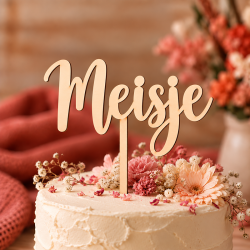 Caketopper meisje
