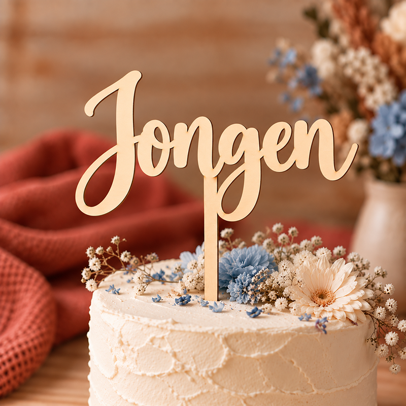 Caketopper jongen