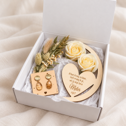 Geschenkbox flowerhoop hartje Wil jij mijn meter  worden