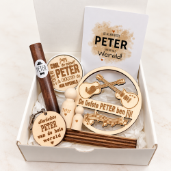 Geschenkbox liefste peter gitaar