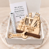 Geschenkbox met gereedschap | Gepersonaliseerd Peter cadeau