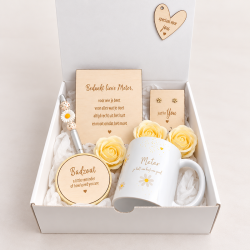 Geschenkbox liefste meter mok bloem