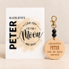 Sleutelhanger liefste Peter to the moon and back