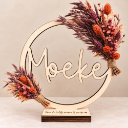 Hoepel droogbloemen wil je mijn meter zijn