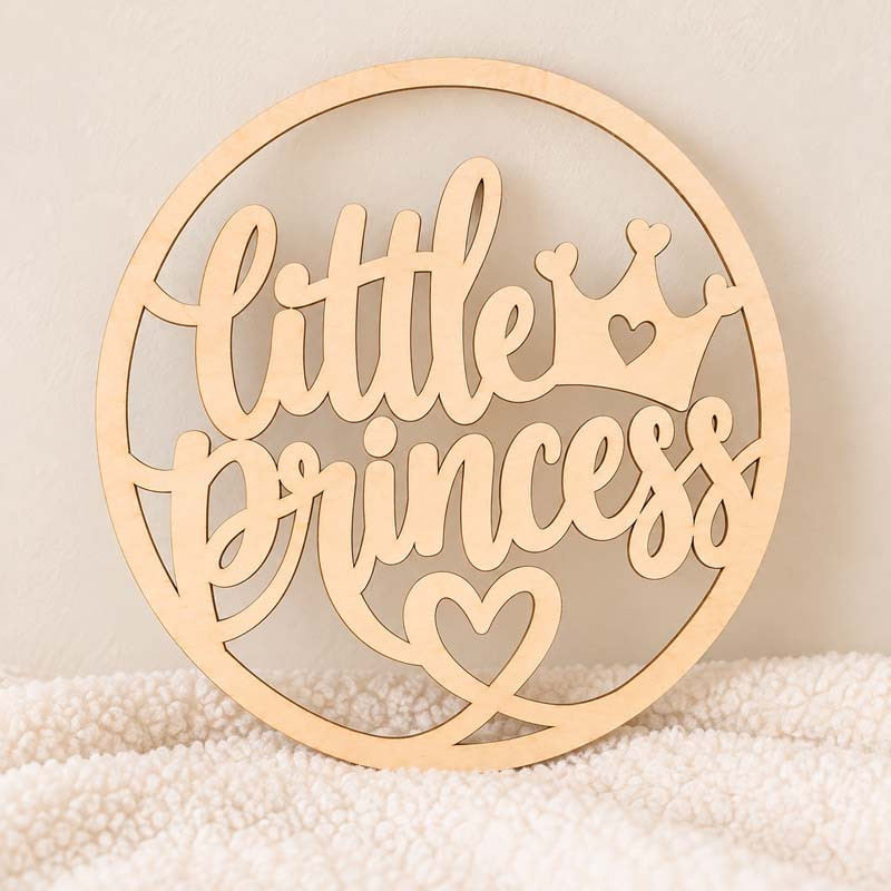 Hoepel babyshower little princess
