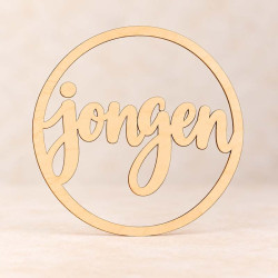 Hoepel babyshower jongen