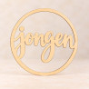 Hoepel babyshower jongen