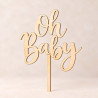 Caketopper oh baby