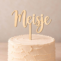 Caketopper meisje
