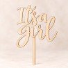 Caketopper it's a girl