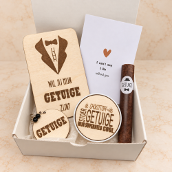 Geschenkbox wil je mijn getuige zijn
