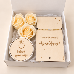 Geschenkbox wil je mijn getuige zijn badzout