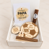 Geschenkbox liefste papa voetbal