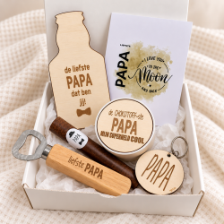Geschenkbox liefste papa bierfles