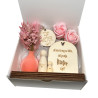 Geschenkbox met 3D-vaasje | Gepersonaliseerd cadeau meter