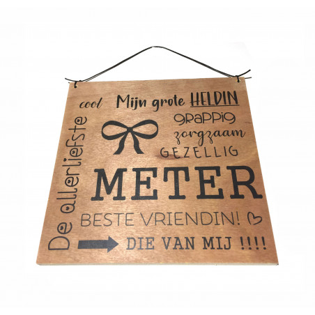 Tekstbord Meter 05