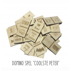Domino spel "liefste Peter"