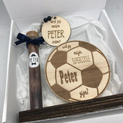 Geschenkbox voetbal - Peter
