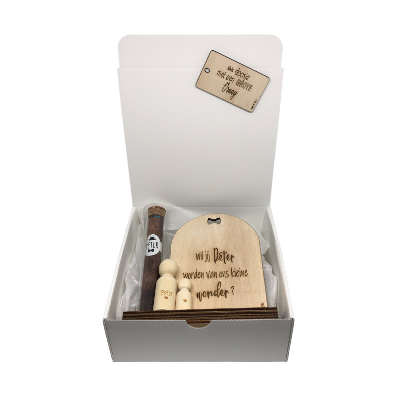 geschenkbox wil jij mijn peter worden?