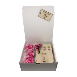 Geschenkbox Meter - roze