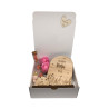 Geschenkbox - bloemen - Roze