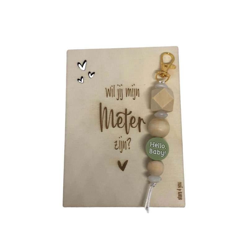 Sleutelhanger hello baby