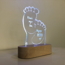 LED lamp - Peter vragen - voetjes