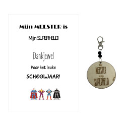 Sleutelhanger MEESTER |...