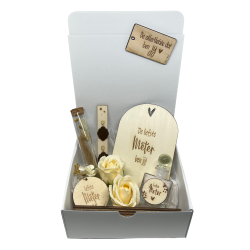 copy of Geschenkbox liefste meter - hartje- paars