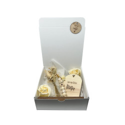 copy of Geschenkbox liefste meter - Swarovski- beige