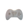 Houten nieuwjaarsbrief - game controller