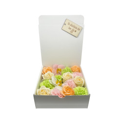 Geschenkbox zeepbloemen