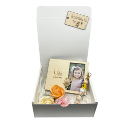 copy of Geschenkbox liefste meter - hartje- paars