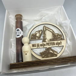 copy of Geschenkbox voetjes - Peter - blauw