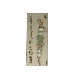Sleutelhanger JUF - NAAM -...