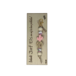 Sleutelhanger JUF - NAAM - CACTUS