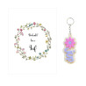 copy of Sleutelhanger JUF | zeester | blauw