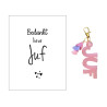 Sleutelhanger JUF |hartjes
