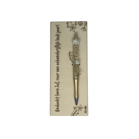 Kralenpen JUF | bloemen